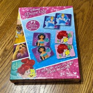 Disney Princess Memory Match Game—New, Sealed